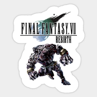 Final Fantasy VII Rebirth Titan Sticker